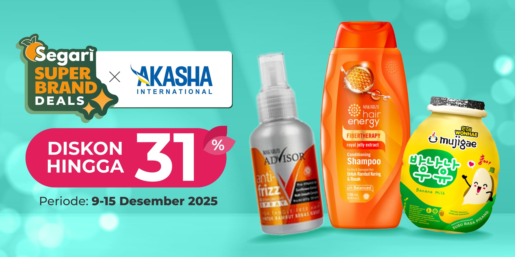 Let’s Shop Akasha DealsDISKON HINGGA 31% ✨