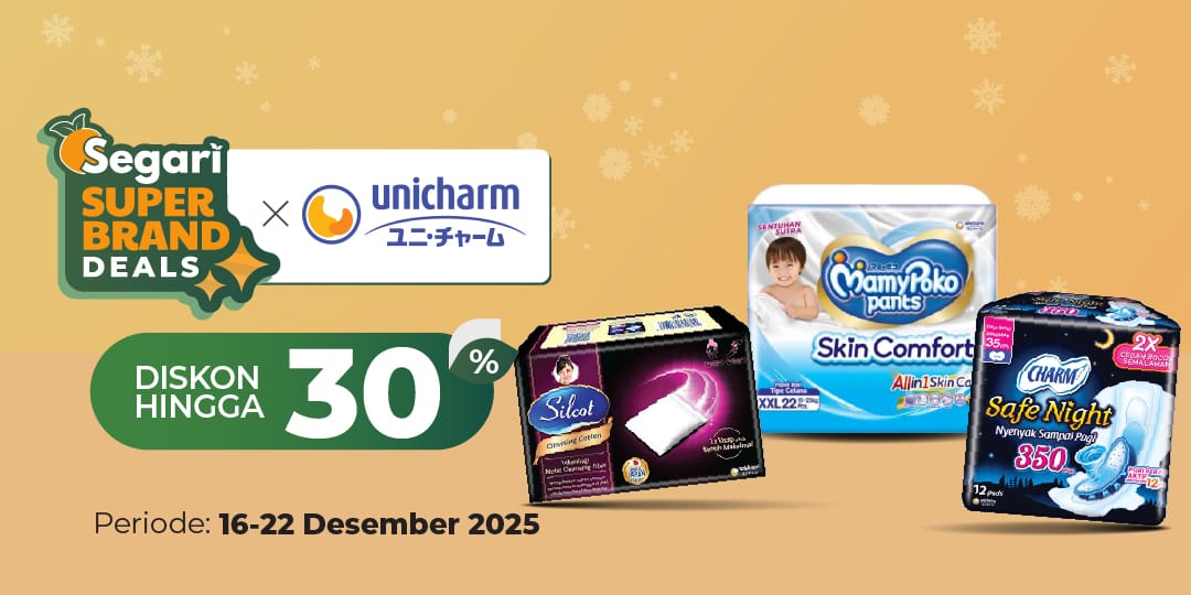 Super Brand Deals Unicharm DISKON HINGGA 30%