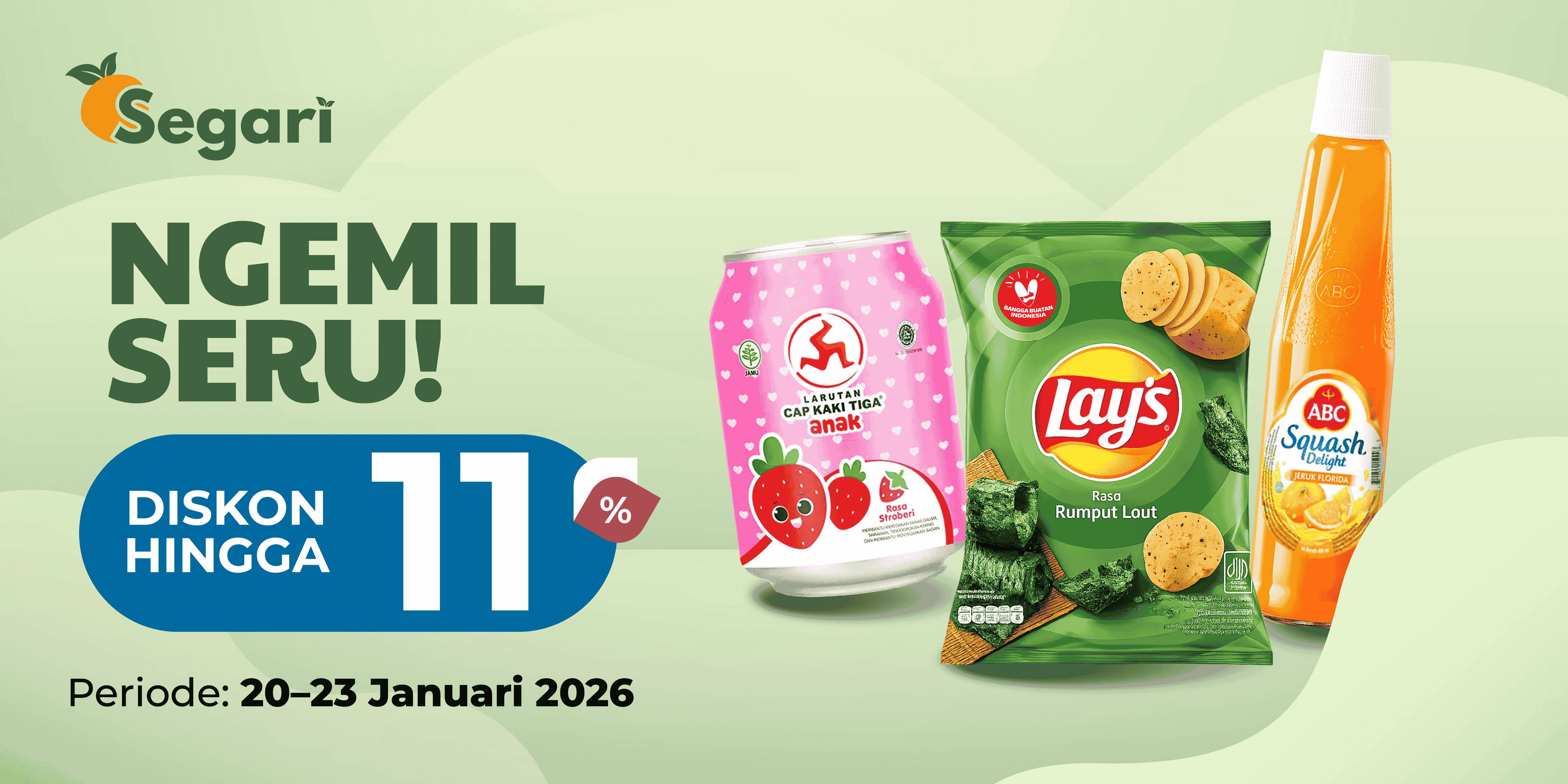 Ngemil Seru!  DISKON HINGGA 27%