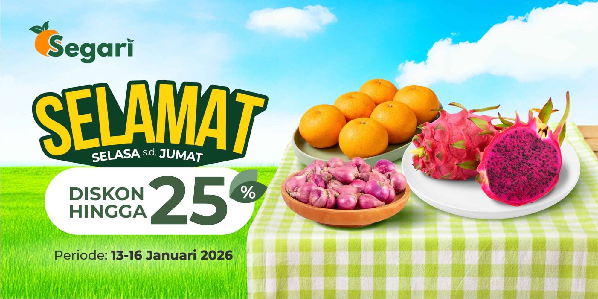 SELAMAT DISKON HINGGA 17%
