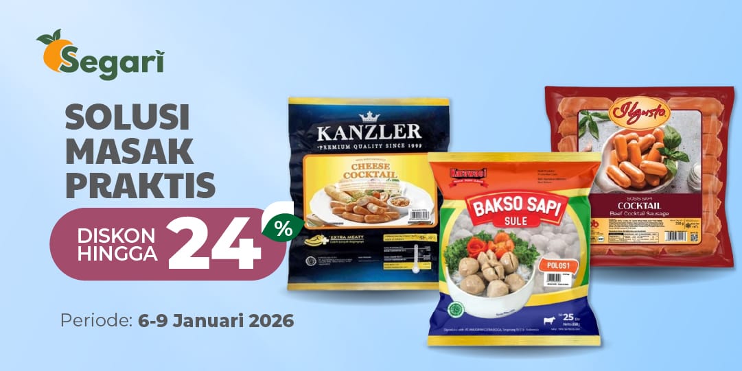 Solusi Masak Praktis DISKON HINGGA 24%