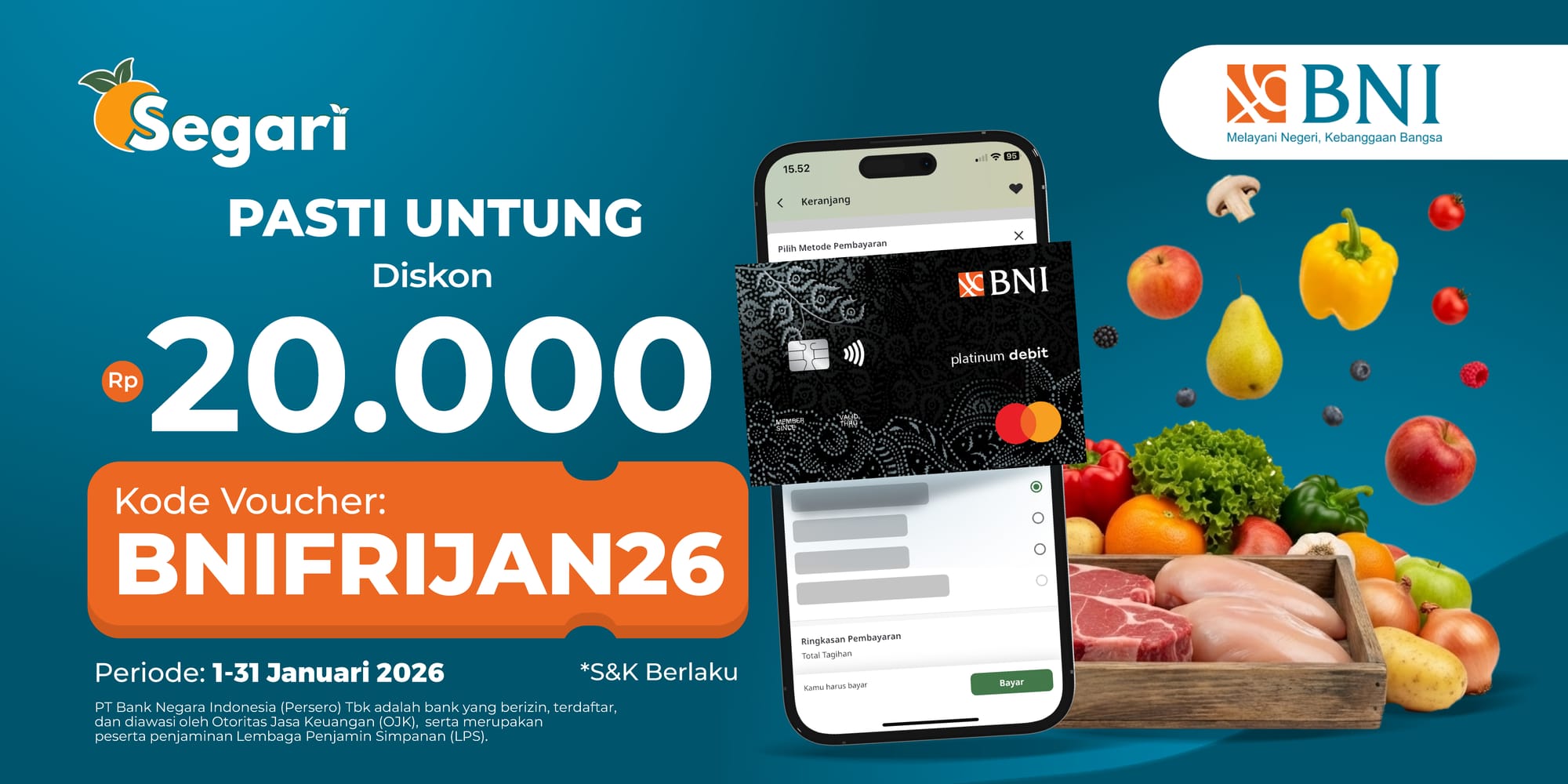 Pasti Untung DISKON RP20.000