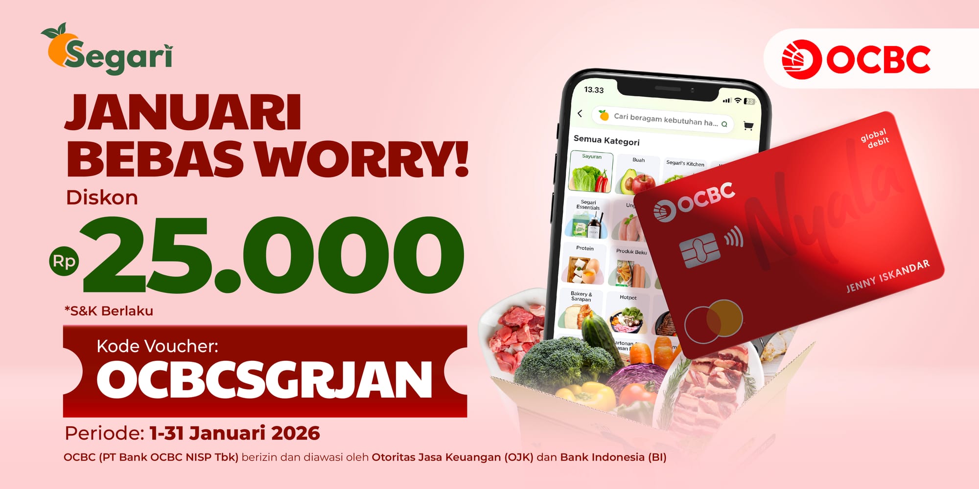 Januari Bebas Worry DISKON RP25.000