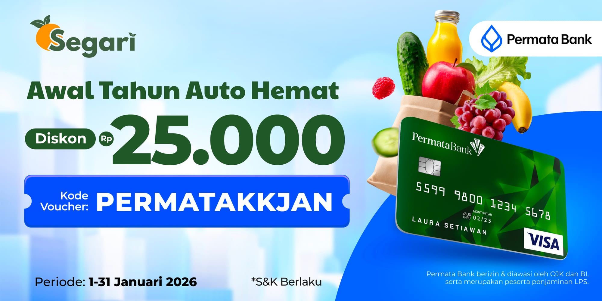 Awal Tahun Auto Hemat DISKON RP25.000