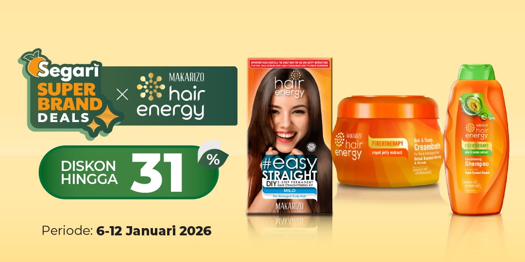 Super Brand Deals Makarizo  DISKON HINGGA 31%