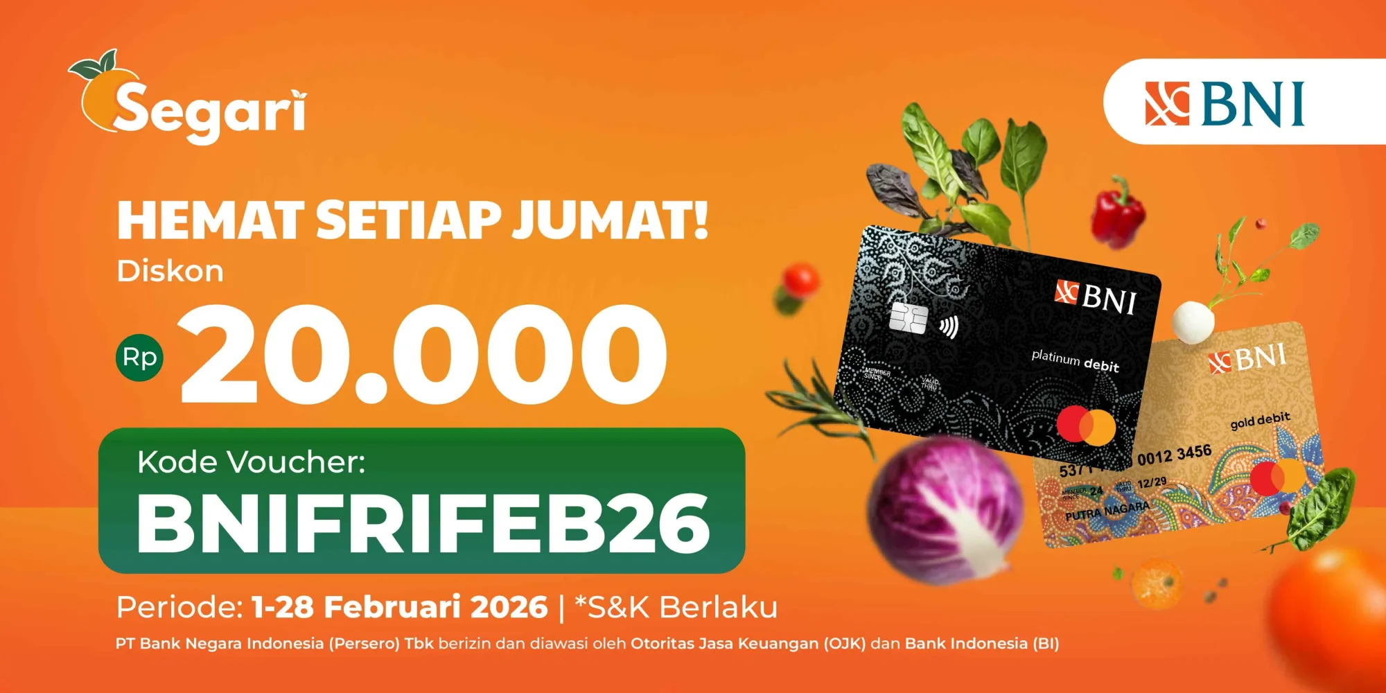 Hemat Setiap Jumat DISKON RP20.000