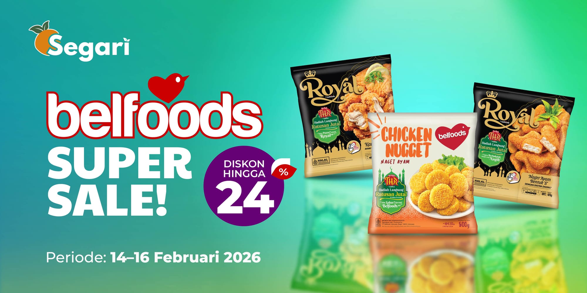 Belfoods Super Sale! DISKON HINGGA 24%