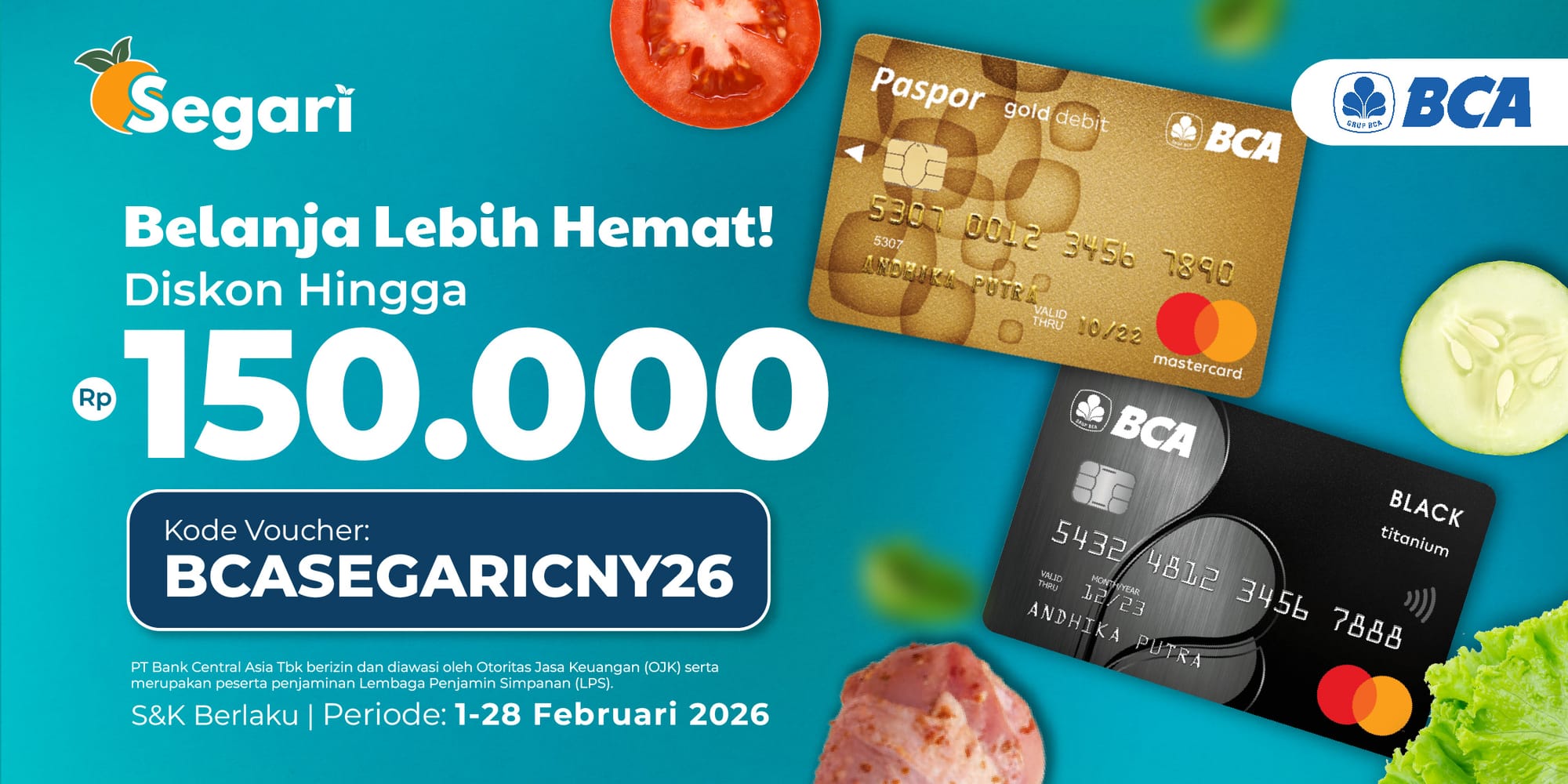 Belanja Lebih Hemat DISKON HINGGA RP150.000