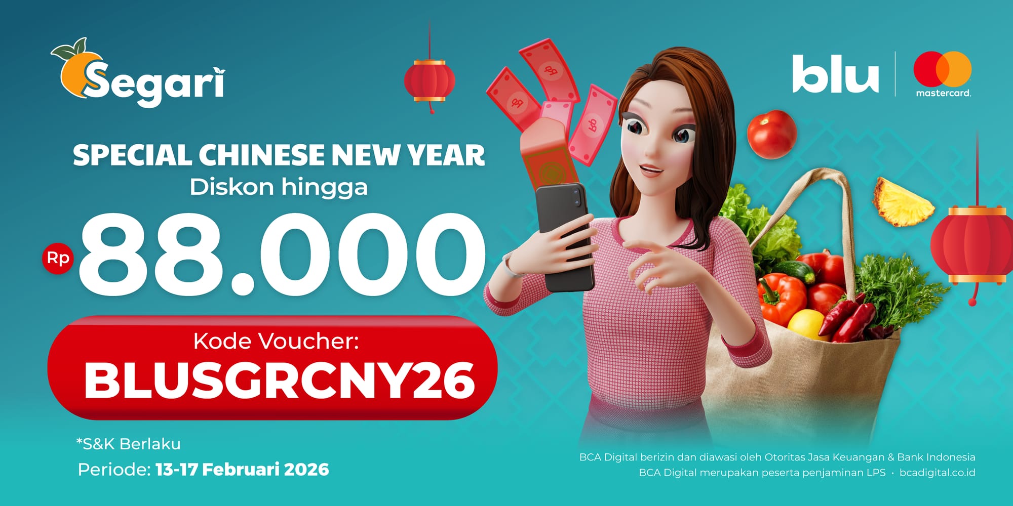 Special Chinese New Year DISKON HINGGA RP88.000