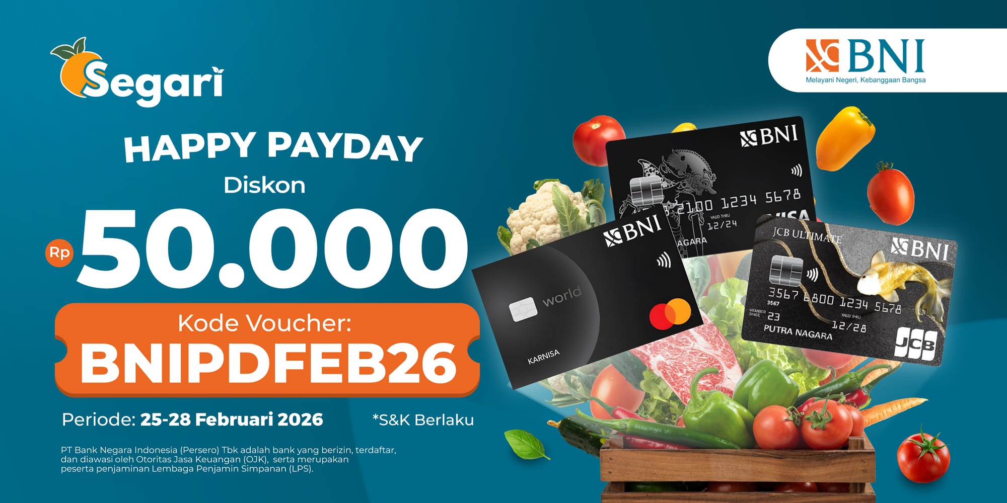 Happy Payday DISKON RP50.000