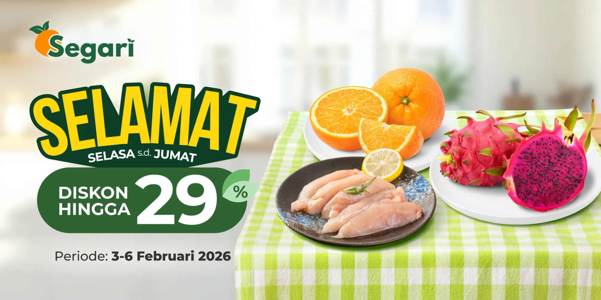 SELAMAT DISKON HINGGA 29%