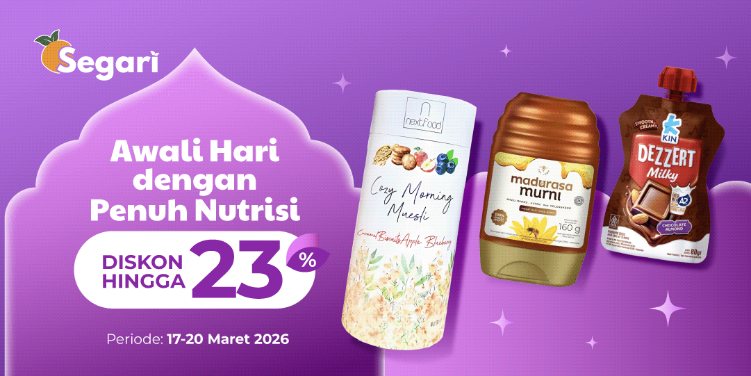 Awali Hari dengan Penuh Nutrisi DISKON HINGGA 23% 🤩