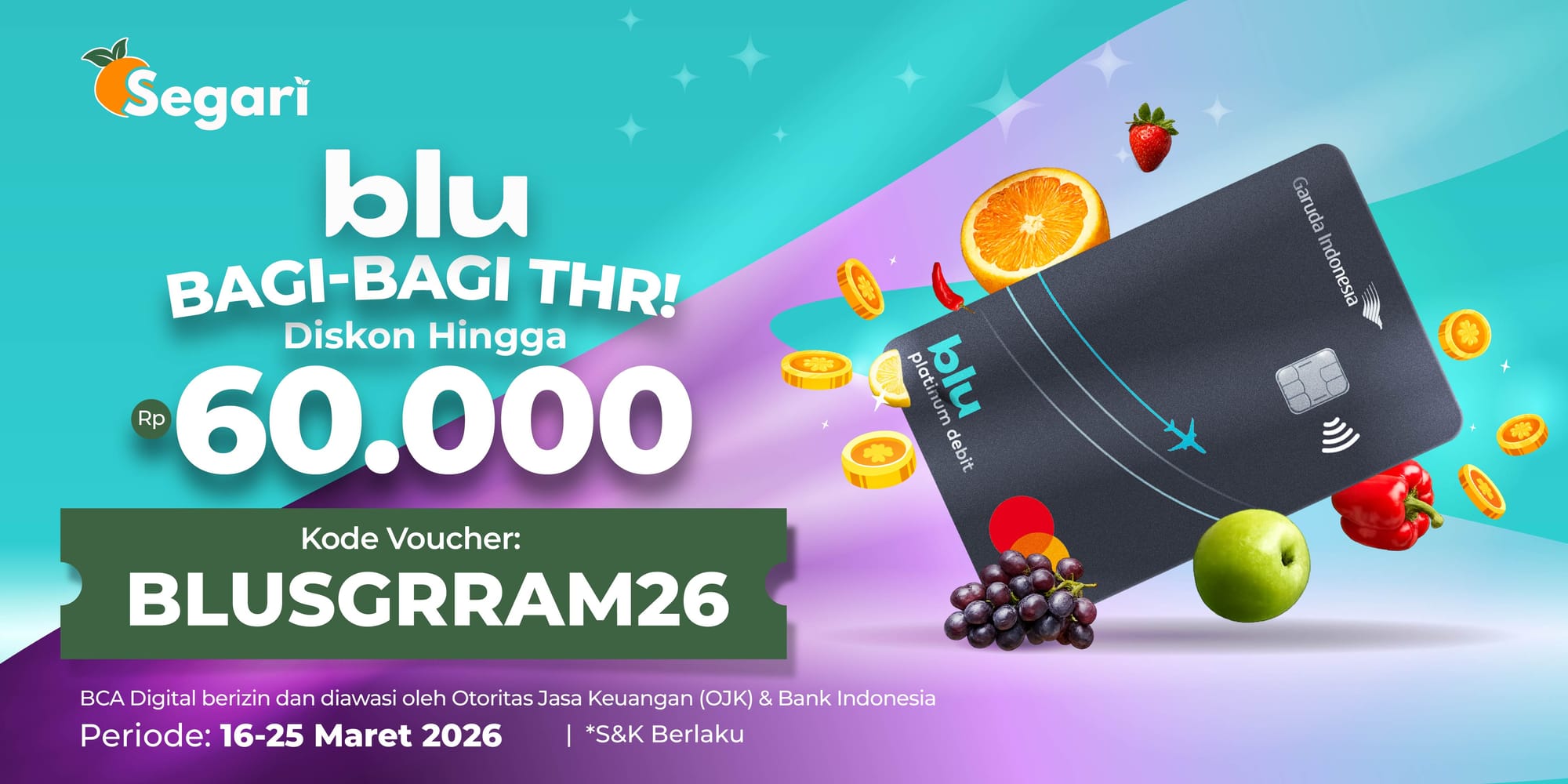 blu Bagi-Bagi THR! DISKON HINGGA Rp60.000 🤩