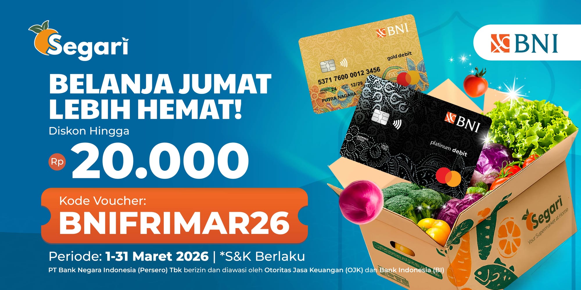 Belanja Jumat Lebih Hemat DISKON Rp 20.000 🤩