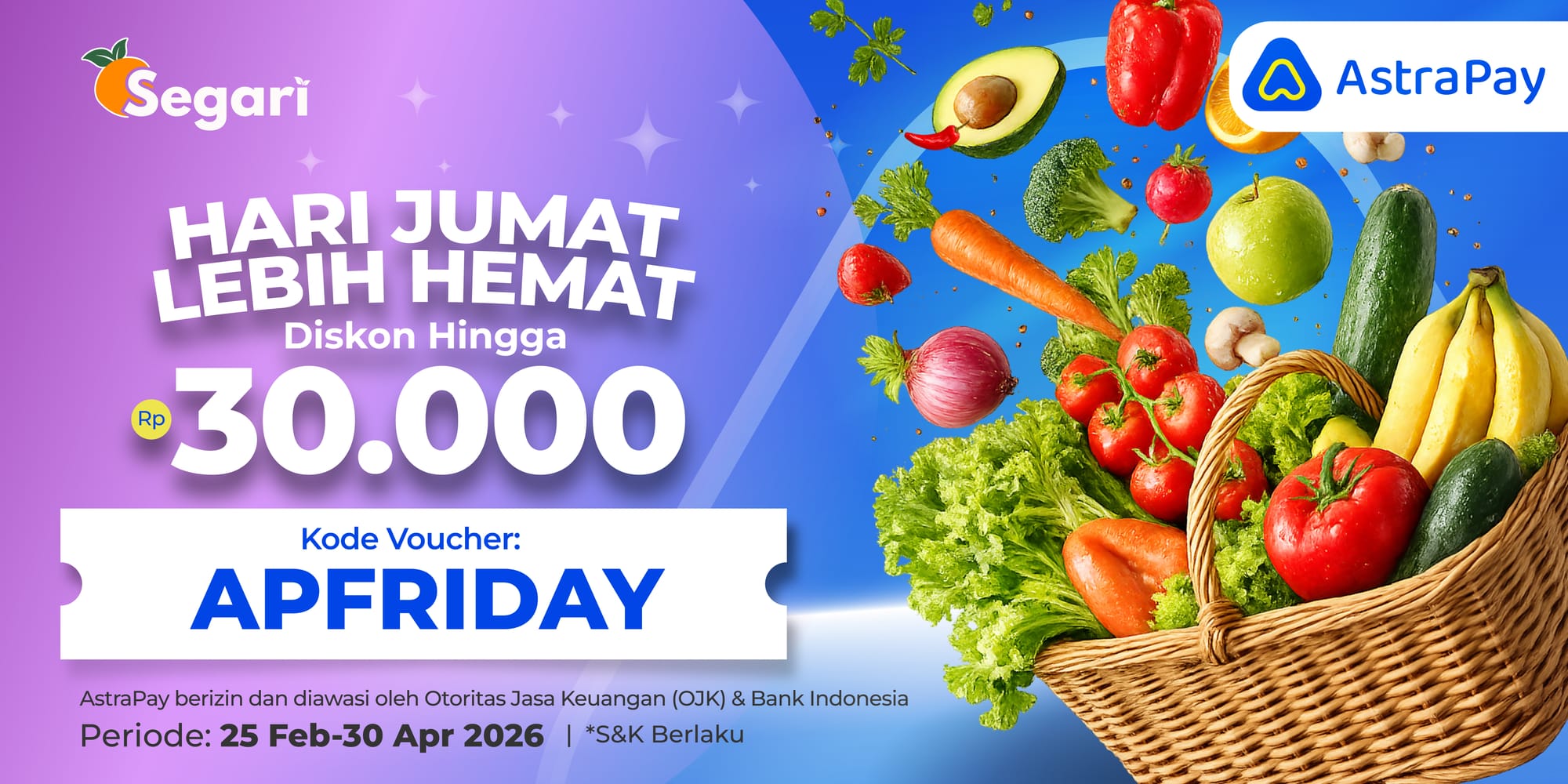 Hari Jumat Lebih Hemat Diskon Hingga 30.000 💳✨
