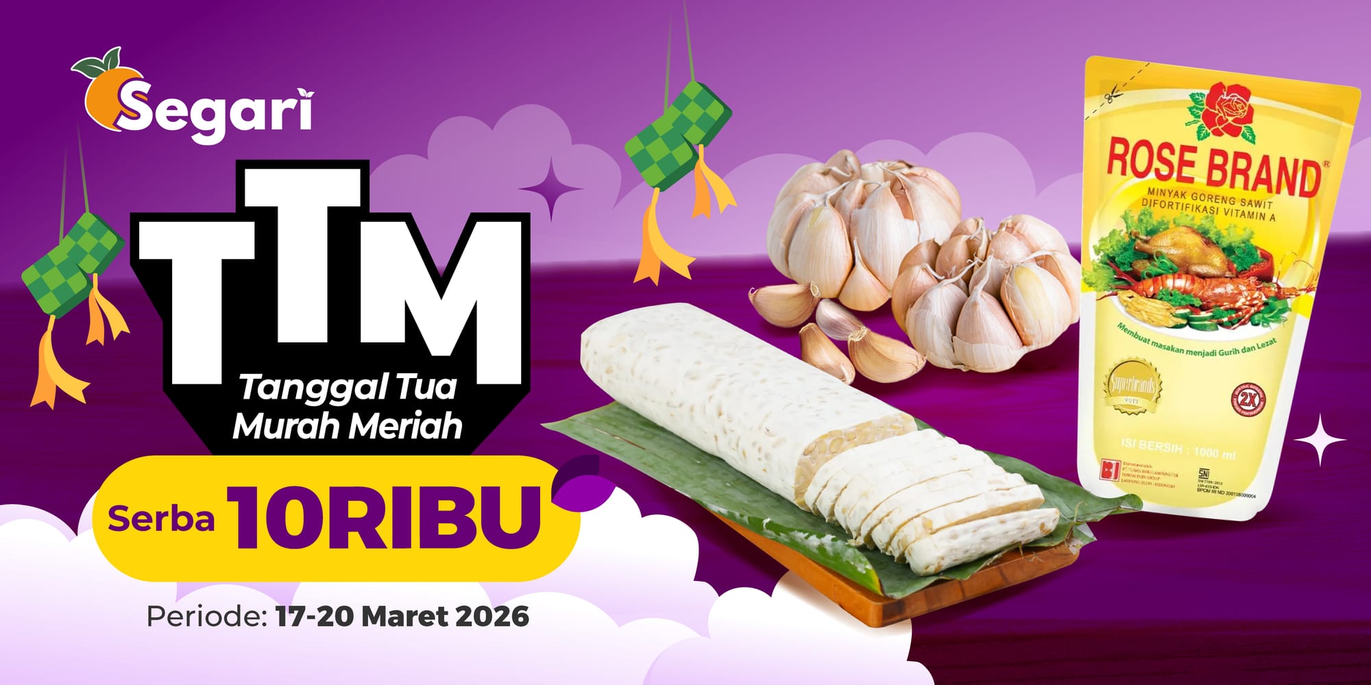 Tanggal Tua Murah Meriah  SERBA 10Ribu