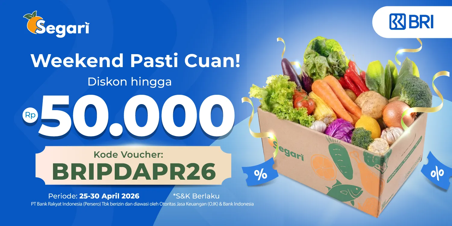 Weekend Pasti Cuan! Diskon Hingga Rp50.000 🤩