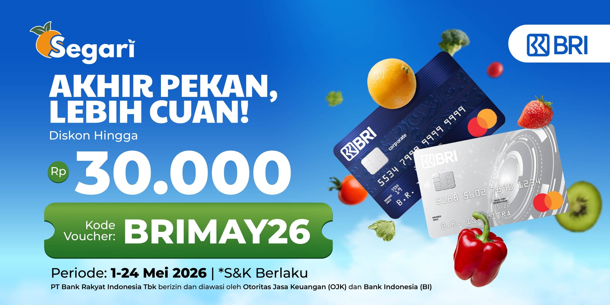 Akhir Pekan, Lebih Cuan! Diskon Hingga Rp30.000 🤩