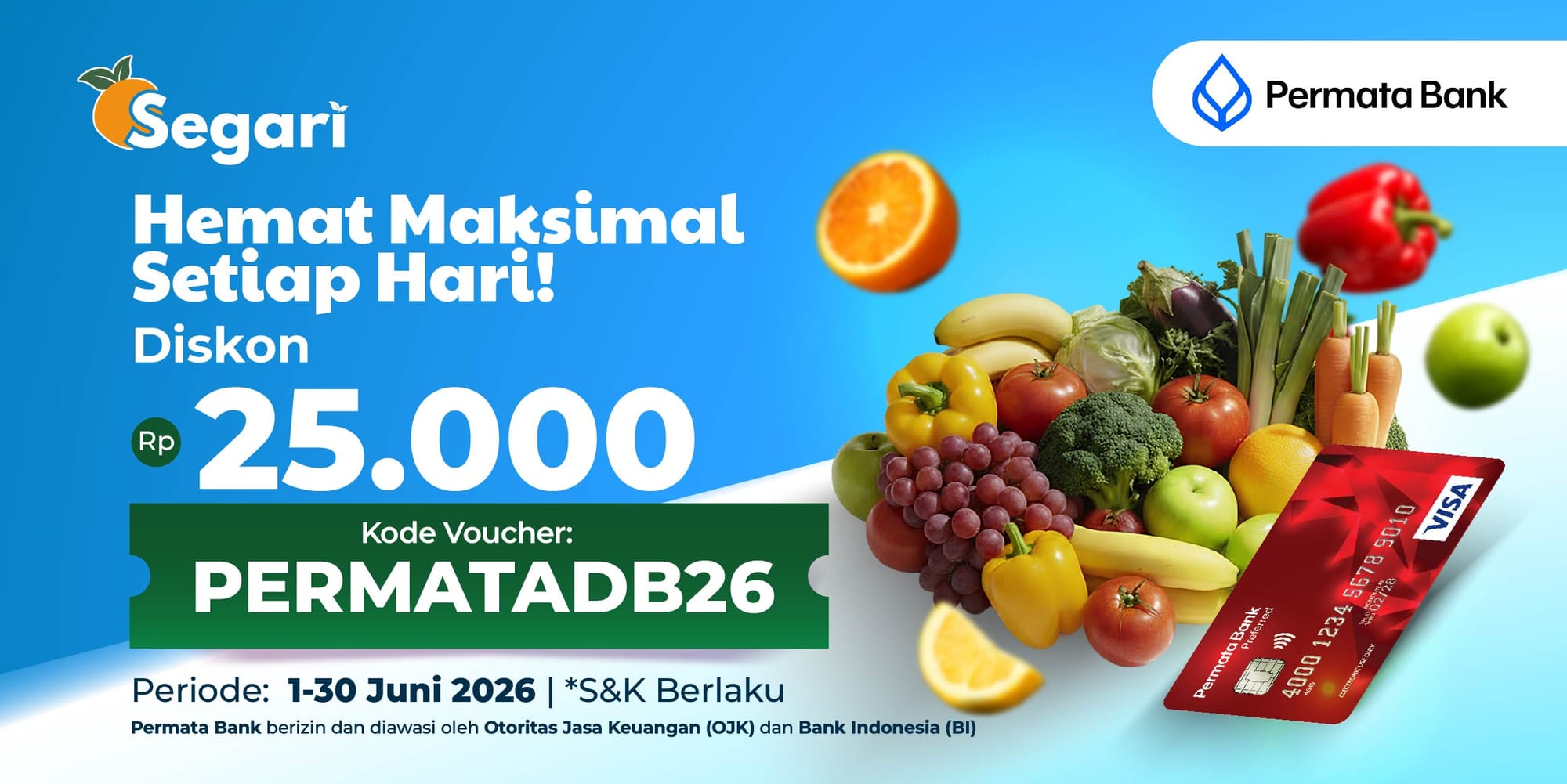 Hemat Maksimal Setiap Hari! Diskon Rp25.000 💳✨