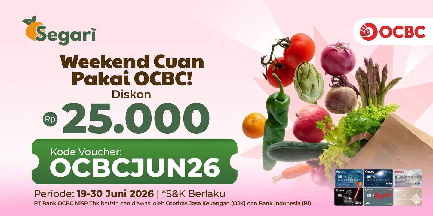 Weekend Cuan Pakai OCBC! Diskon Rp25.000 💳✨
