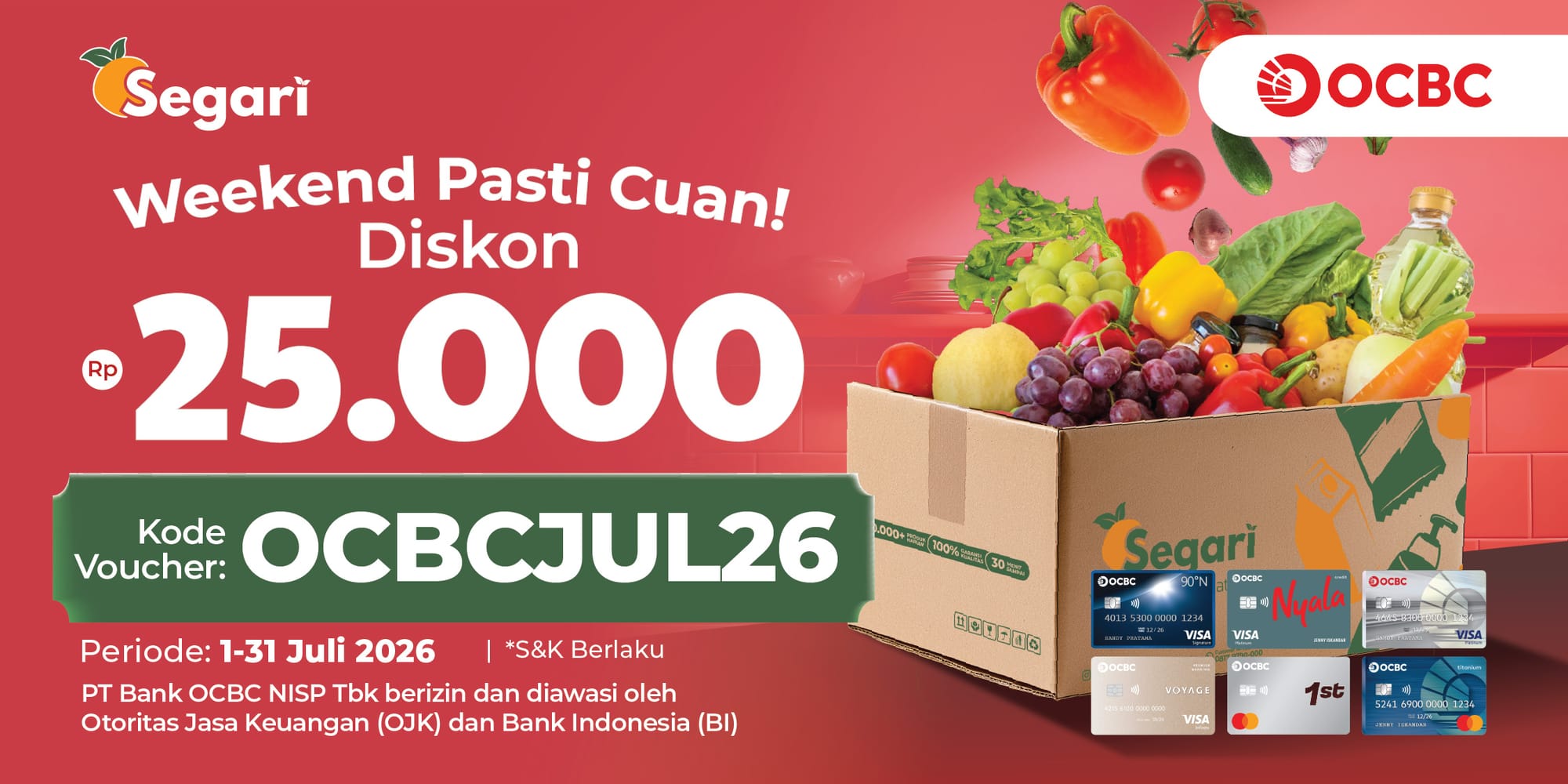 Weekend Pasti Cuan! Diskon Rp25.000