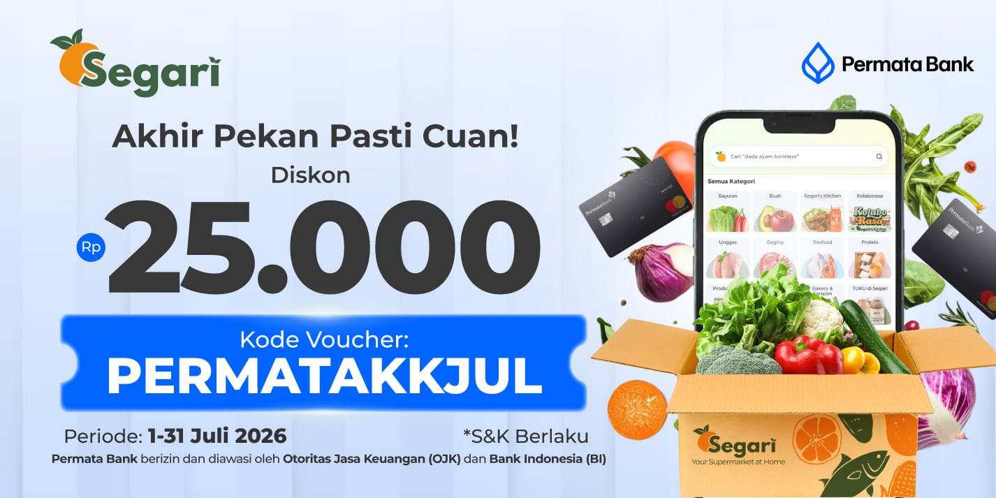 Akhir Pekan Pasti Cuan!Diskon Rp25.000