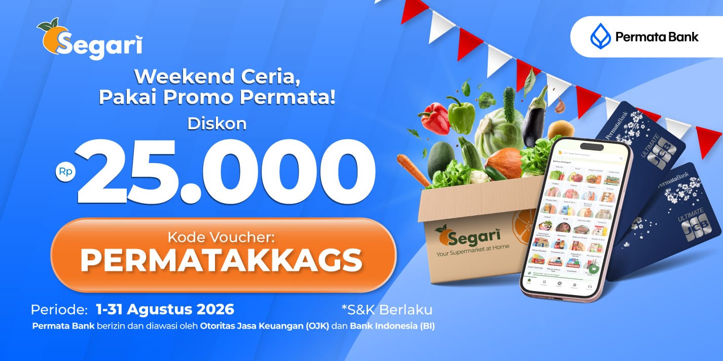 Weekend Ceria, Pakai Promo Permata! Diskon Rp25.000
