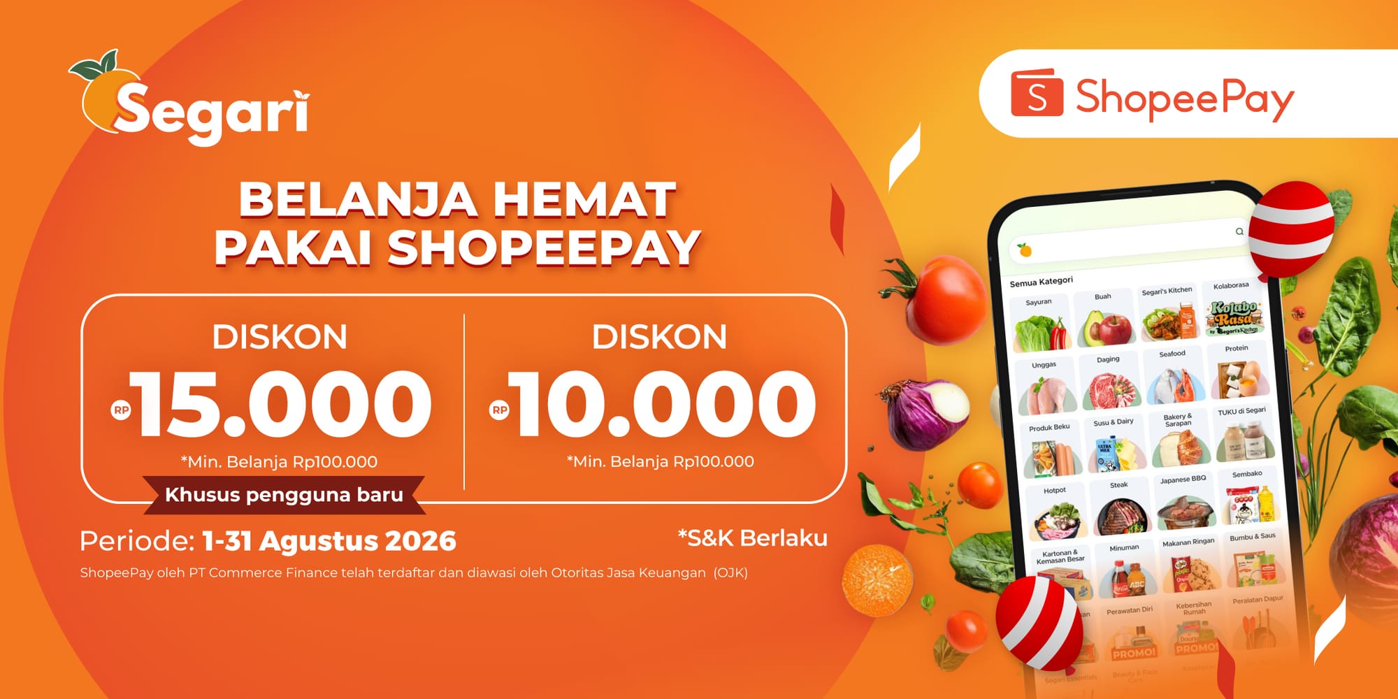 Belanja Hemat Pakai ShopeePay Diskon Hingga Rp15.000