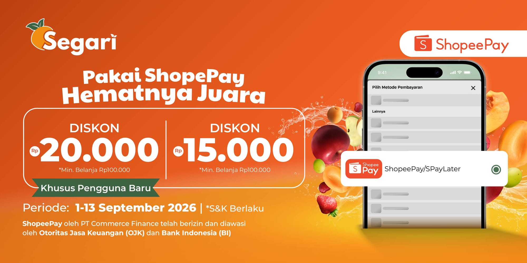Pakai Shopeepay Hematnya Juara Diskon Hingga Rp20.000
