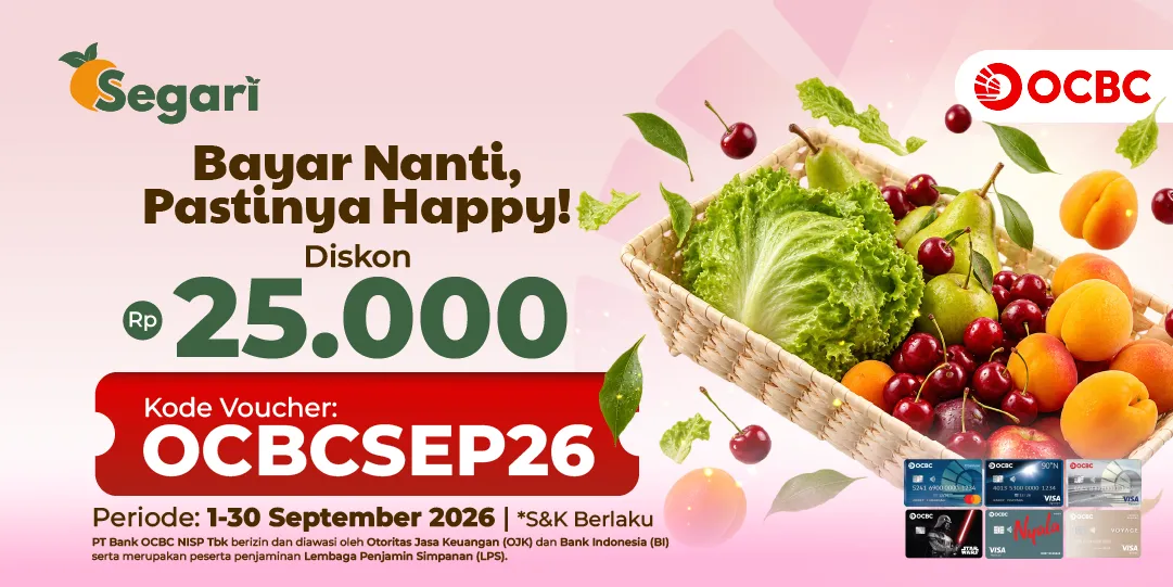 Bayar Nanti, Pastinya Happy Diskon Rp 25.000