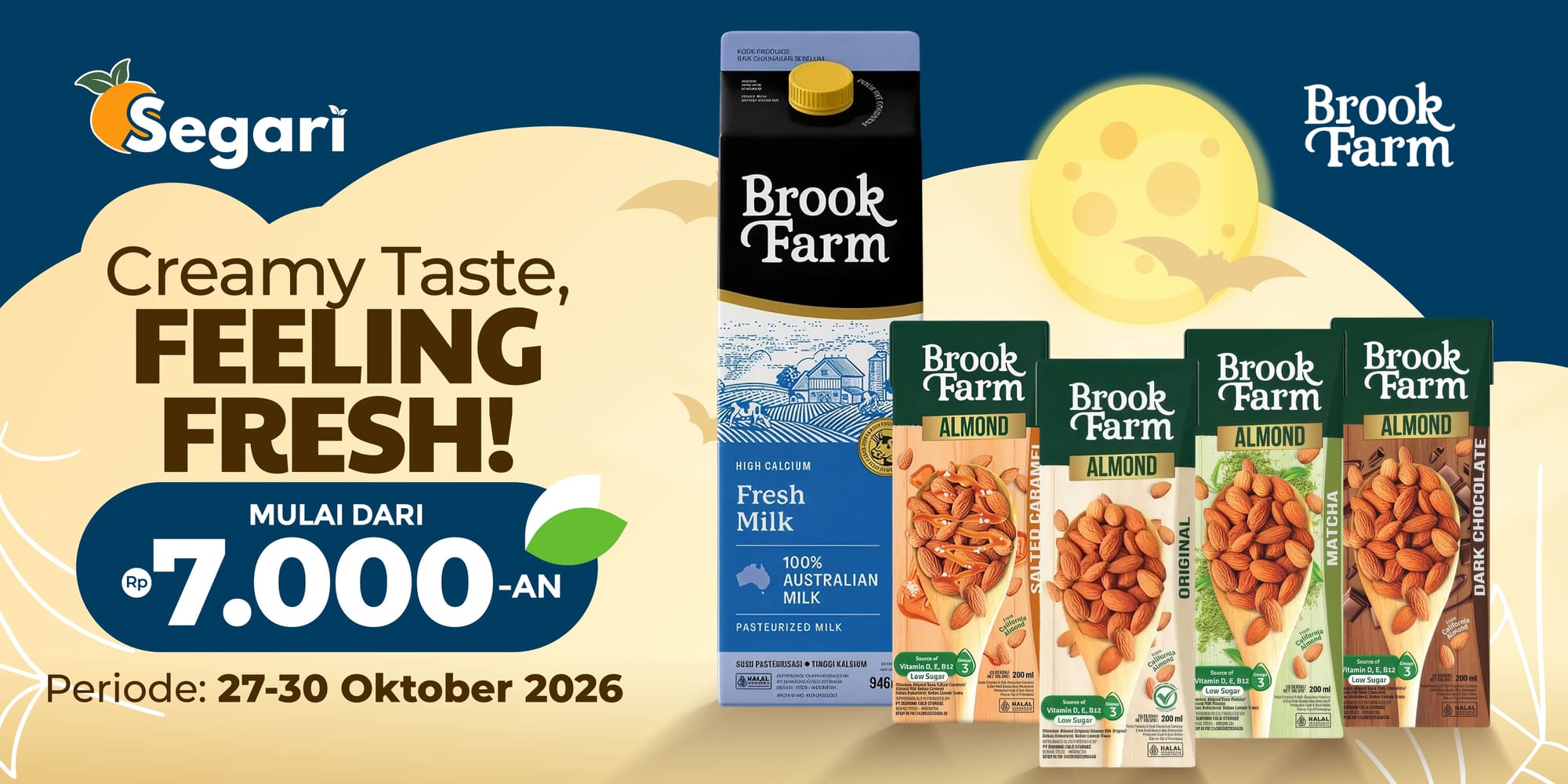 Creamy Taste, Feeling Fresh! Mulai dari Rp7.000-an