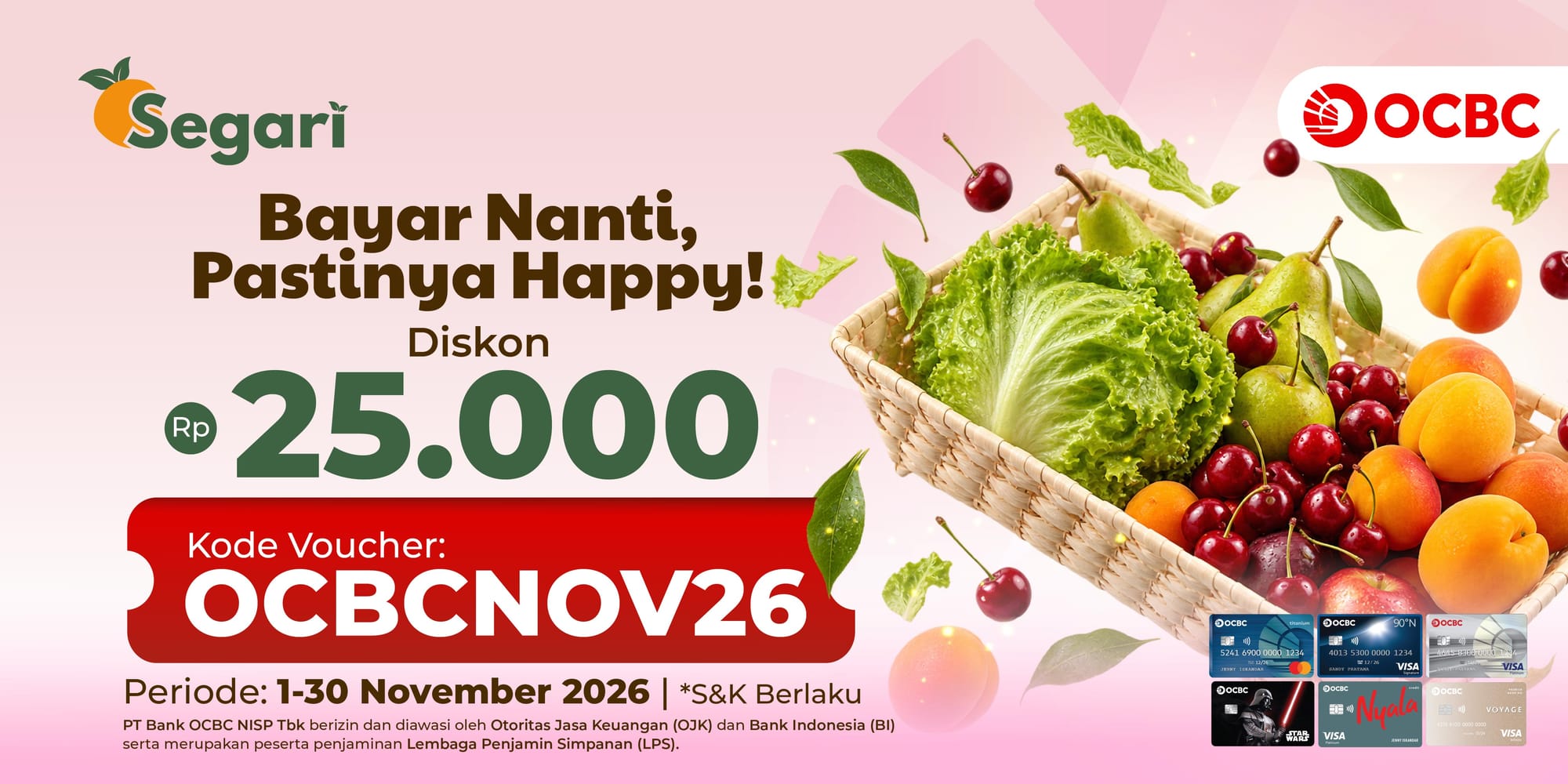 Bayar Nanti, Pastinya Happy Diskon Rp25.000