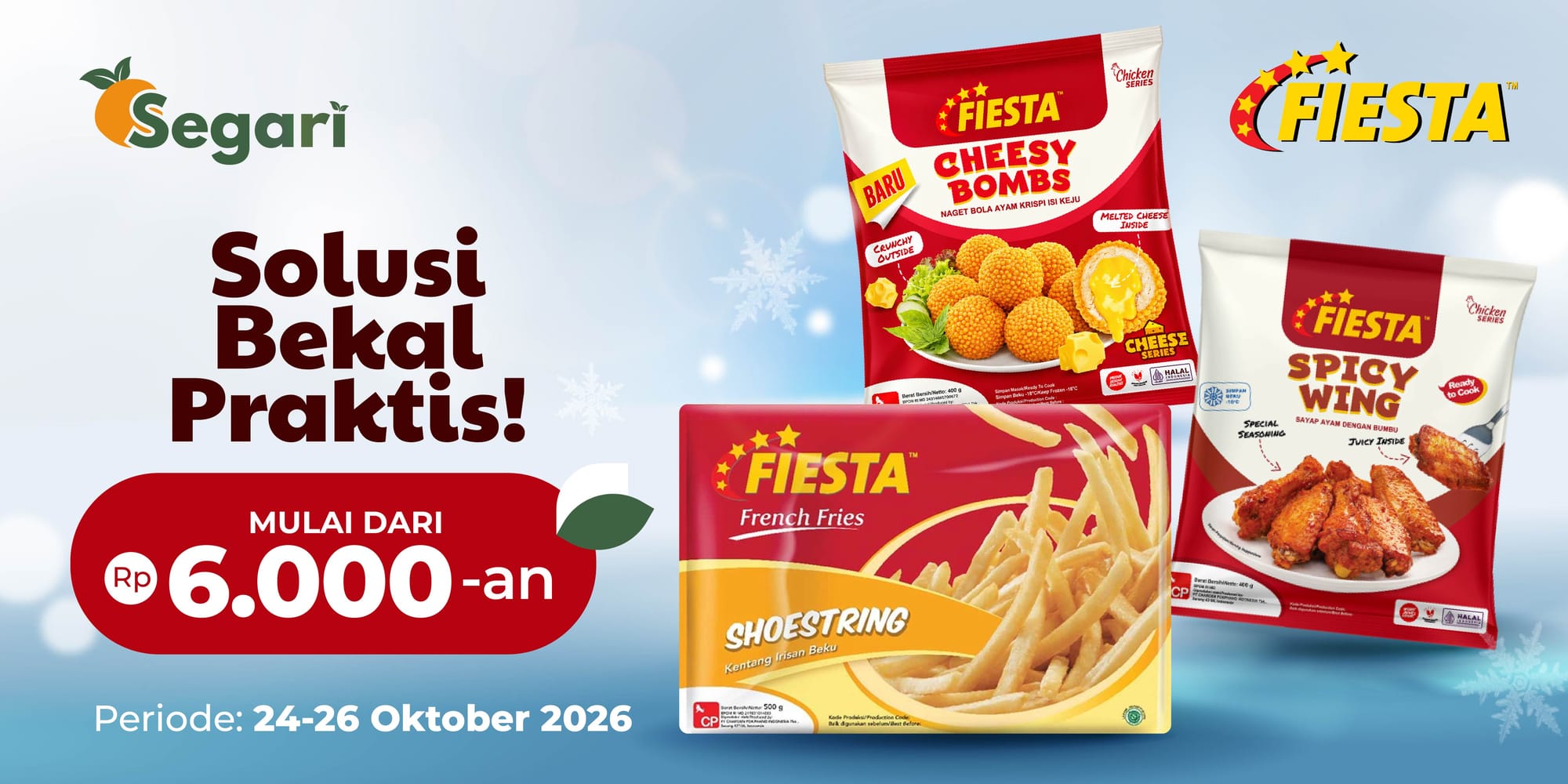 Solusi Bekal Praktis Mulai dari Rp6.000-an