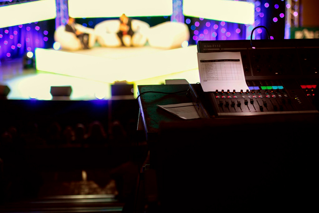 image of a studio set