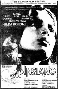Insiang movie poster