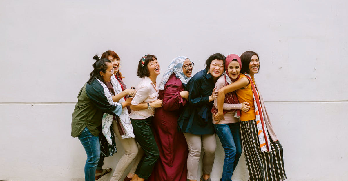 friends laughing together