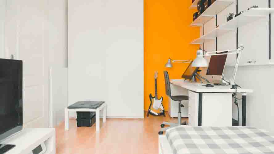 maximize a cramped dorm room
