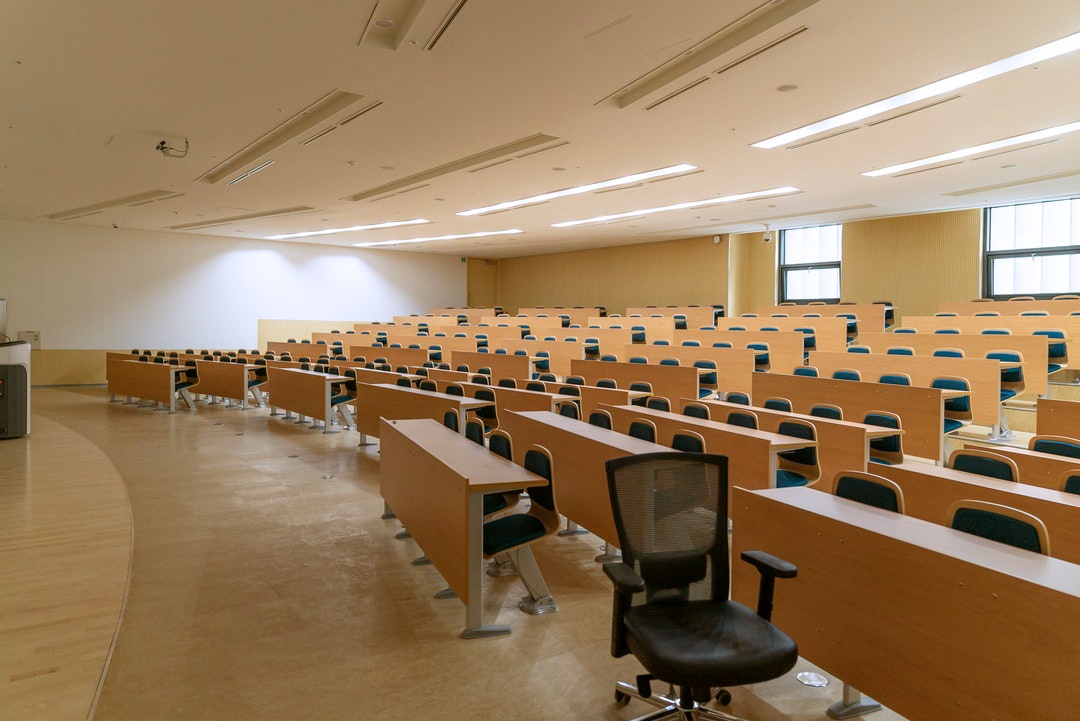 empty classroom