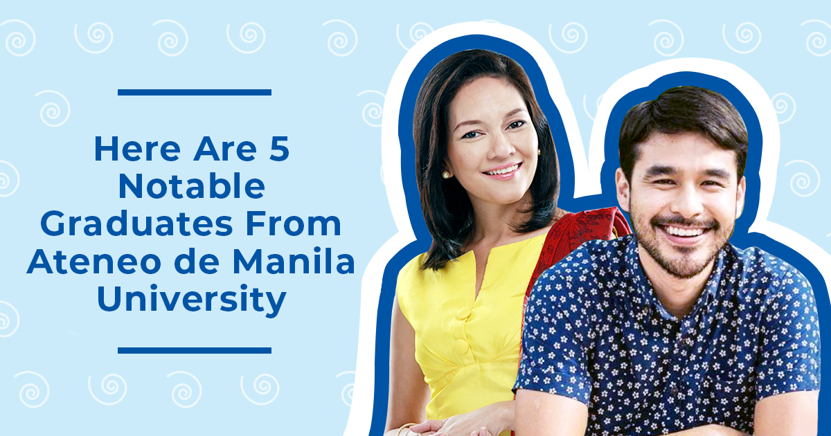 Notable Ateneo de Manila University alumni—like Atom Araullo or Risa Hontiveros!