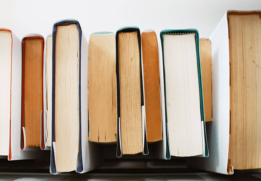 pile of books
