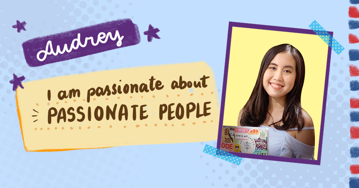 scrapbook-style collage of WiTech founder Audrey Pe