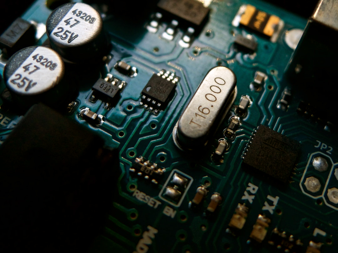 image of an electric circuit board
