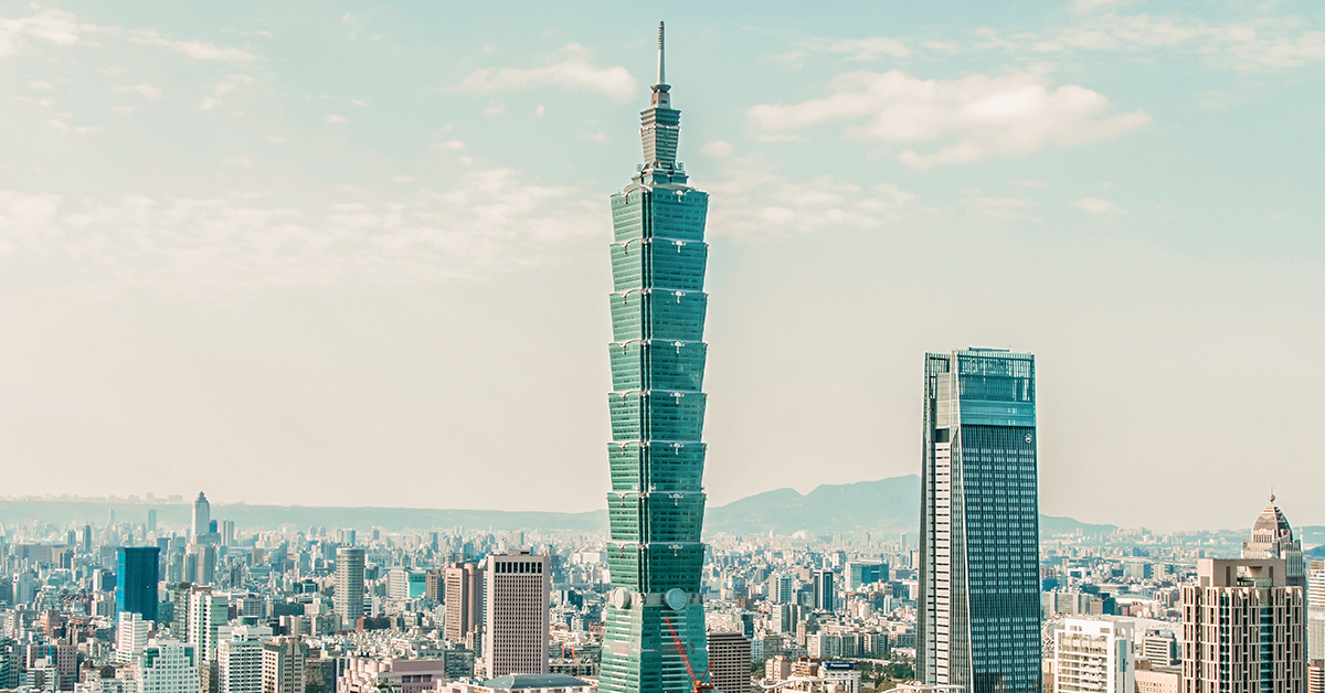 Taiwan daytime skyline