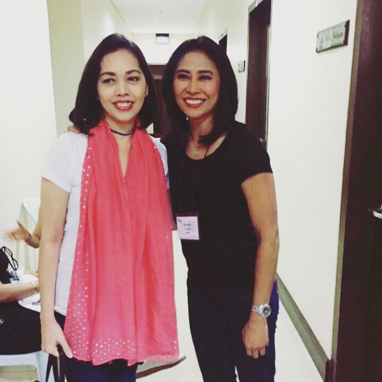 Aimee Carandang and Brooke Castillo