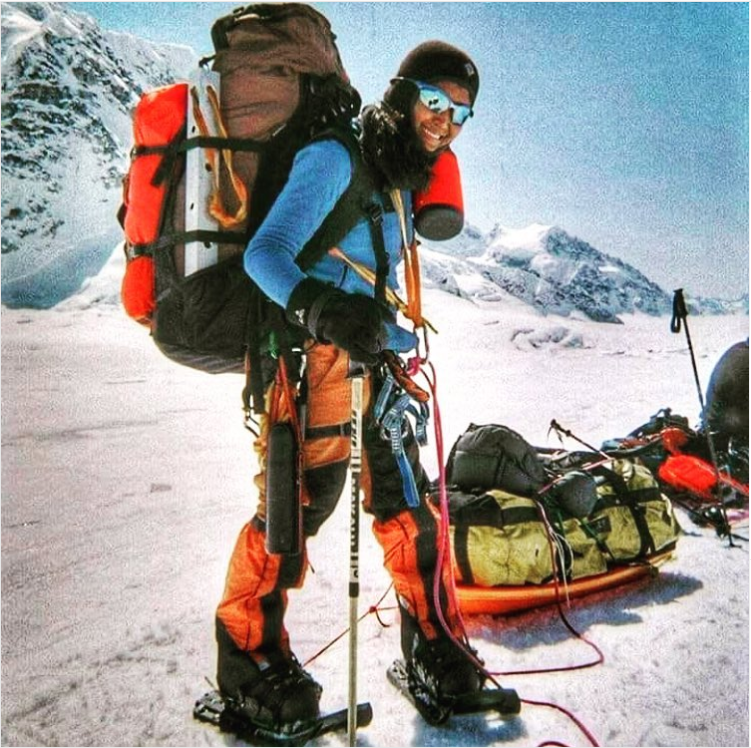 Mountaineer Carina Dayondon