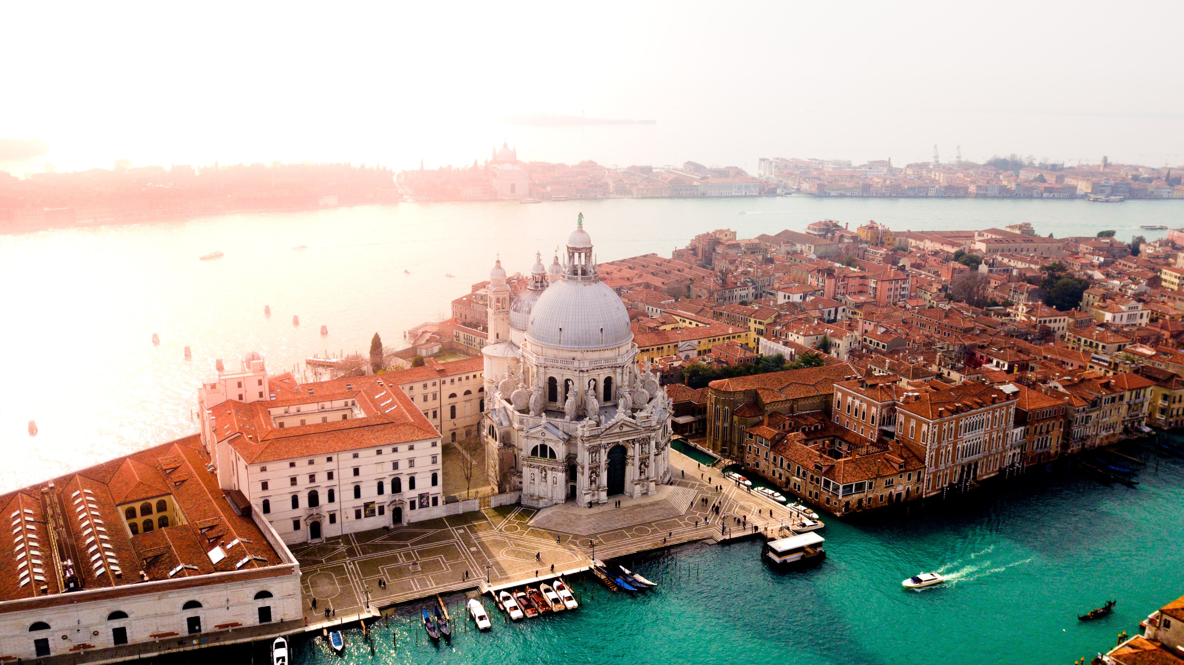 aerial photo of venice for students who want scholarships in italy