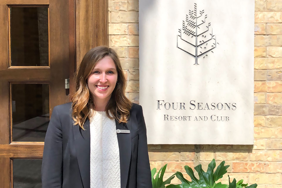 international internship student from saint louis university madrid