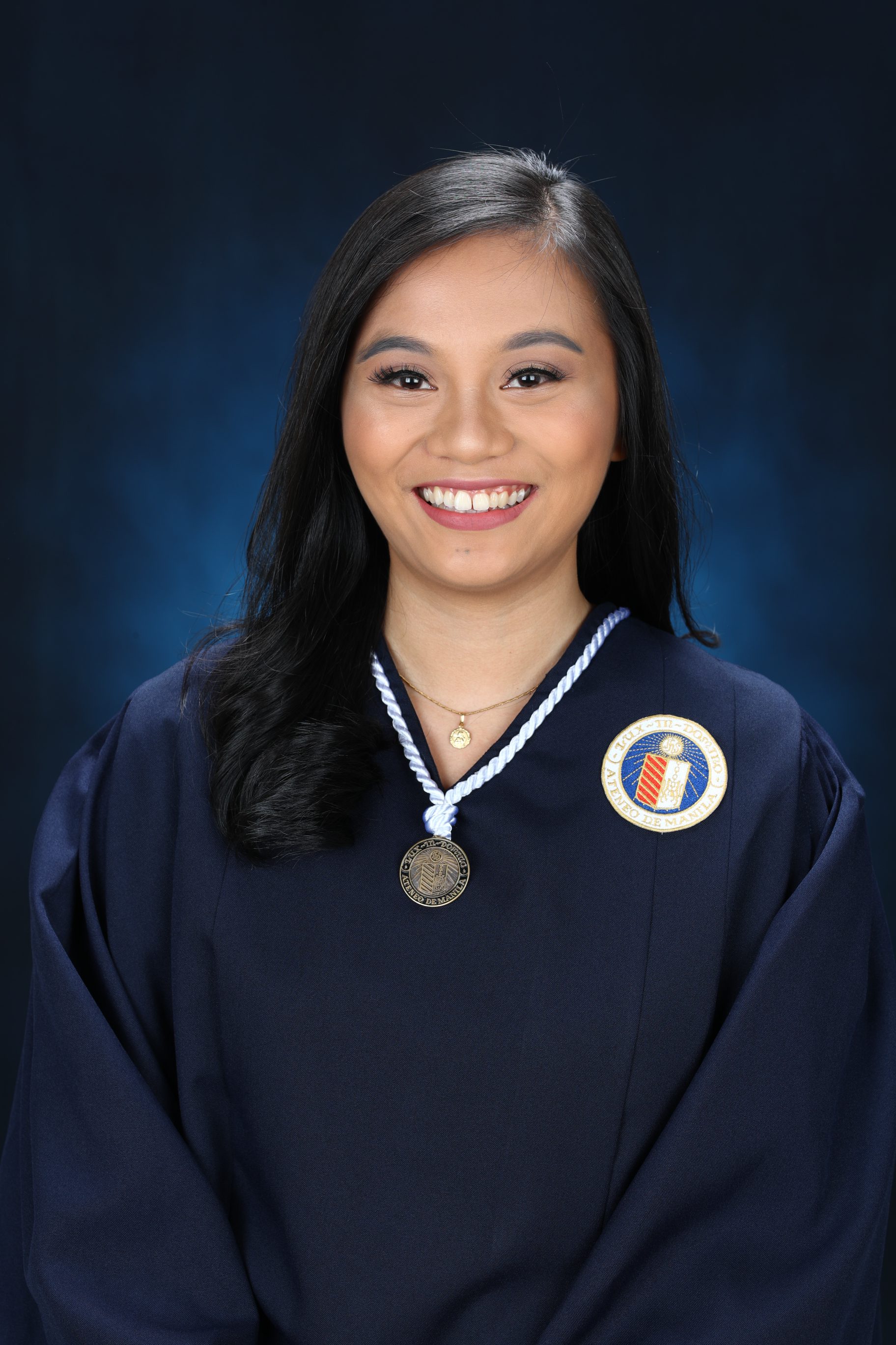 graduation photo of Filipina scholar