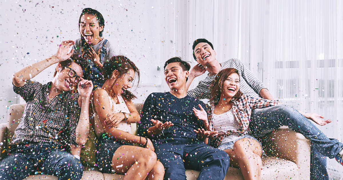 a group of people celebrating their dream jobs