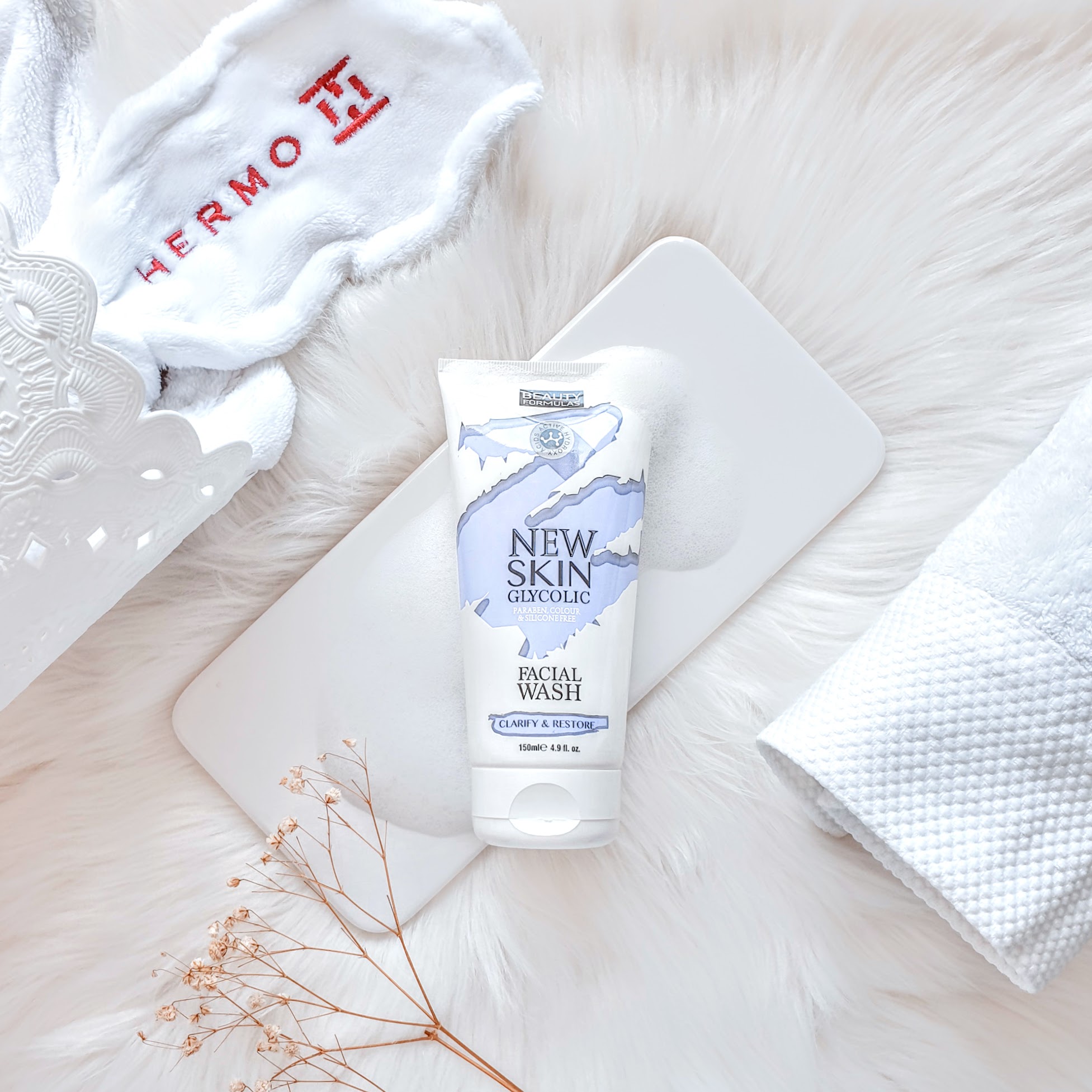 beauty formulas new skin glycolic facial cleanser kullananlar
